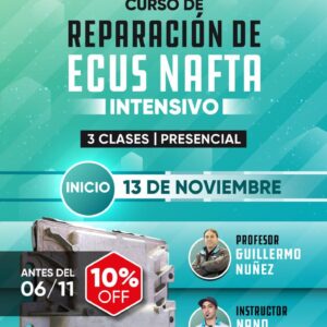 CURSO DE REPARACIÓN DE ECUS NAFTA – INTENSIVO (PRESENCIAL)