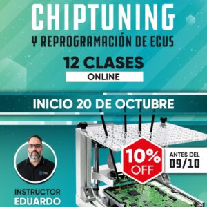 CURSO DE CHIPTUNING Y REPROGRAMACIÓN DE ECUS – NIVEL AVANZADO (ONLINE EN VIVO) (copia)