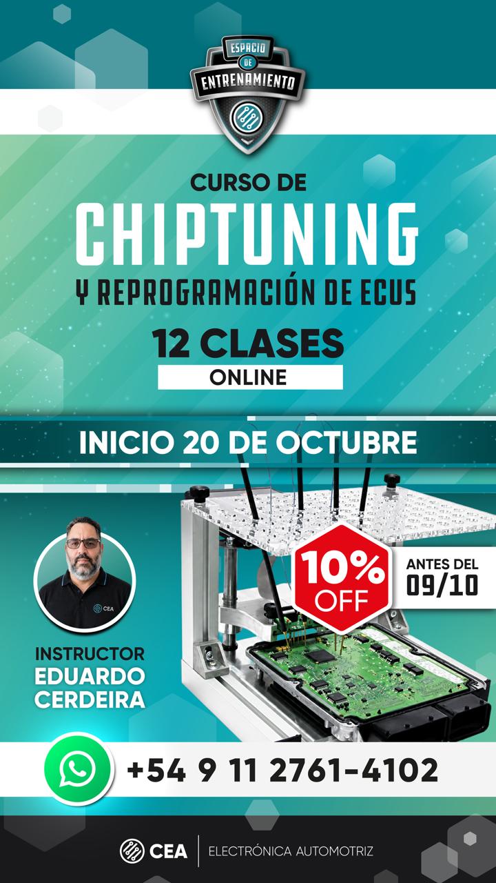 CURSO DE CHIPTUNING Y REPROGRAMACIÓN DE ECUS – NIVEL AVANZADO (ONLINE EN VIVO) (copia)