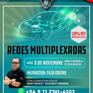 CURSO DE REDES MULTIPLEXADAS – PEEA MÓDULO 4 (ONLINE EN VIVO)